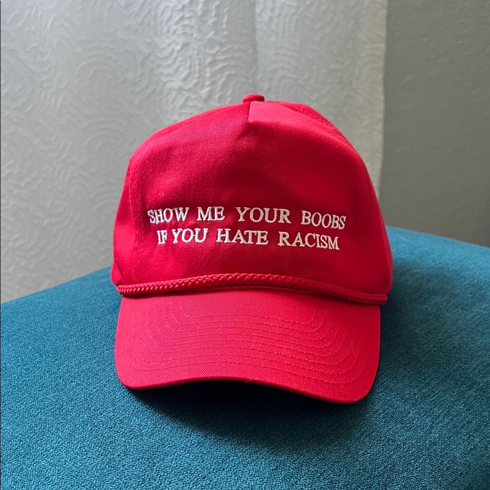 Red Statement Cap